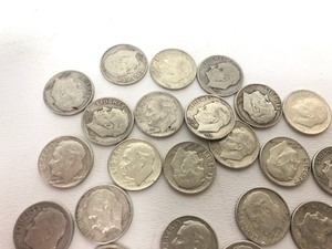 lot 40 image: Lot of Silver Dimes - 30 Coins