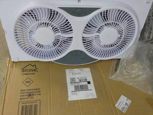 lot 166 image: Alcove 9 Window Fan tested and wo...
