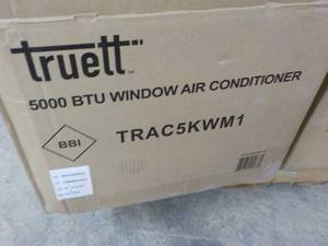 lot 176 image: Truett 5000 BTU Window Air Conditio...