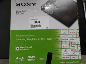 lot 198 image: Sony Blu Ray DiscDVD Player...