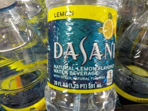 lot 208 image: Case of 24 Dasani Natural Lemon Fla...