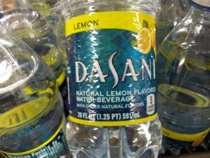 lot 209 image: Case of 24 Dasani Natural Lemon Fla...