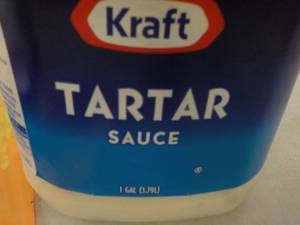 lot 227 image: 1 Gallon Kraft Tartar Sauce...