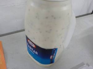 lot 229 image: 1 Gallon Kraft Tartar Sauce...