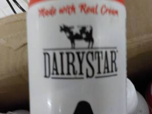 lot 237 image: Dairy Star Whipped Light Cream cas...