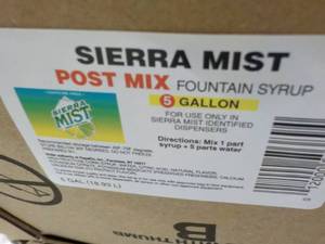 lot 251 image: 5 Gallon Sierra Mist Post Mix Fount...