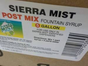 lot 253 image: 5 Gallon Sierra Mist Post Mix Fount...