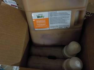 lot 275 image: 3 - 3 Liter Nestle Vitality Orange...