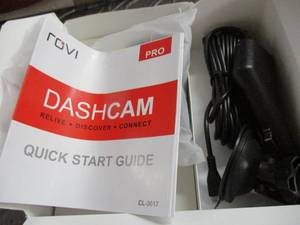 lot 130 image: Rovi Dashcam Duel Lens Records Exte...