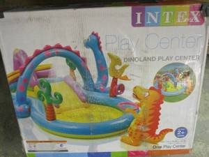 lot 133 image: Intex Dinoland Play Center...