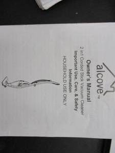lot 145 image: Alcove 2 in 1 Corded Stick Vacuum C...