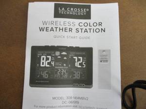 lot 7 image: LA Crosse  Technology Wireless Colo...