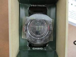 lot 16 image: Casio Pro Trek Watch...