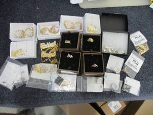 lot 26 image: Lot of Monogrammed Jewelry...