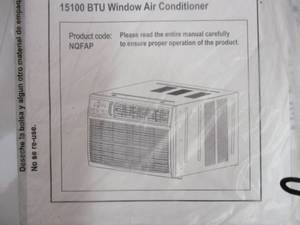 lot 34 image: Truett 15100 BTU Window Air Conditi...