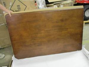 lot 43 image: Alcove Carter Kitchen Table wood t...