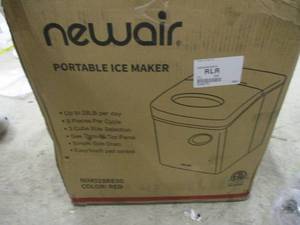 lot 80 image: NewAir Portable Ice Maker powers o...