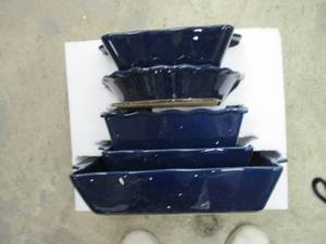 lot 85 image: Chefs Mark 5 pc Stoneware Bakeware...