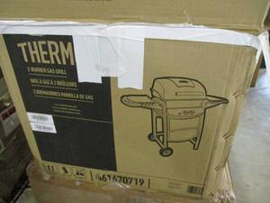 lot 56 image: Thermos 2 Burner Gas Grill needs a...