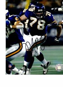lot 18 image: Autographed MATT BIRK Photographs  8 x 10  Lot of 2