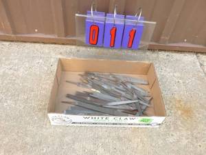 lot 11 image: Flat of files. Good used condition. As shown.