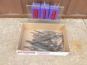 lot 14 image: Flat of files. Good used condition. As shown.