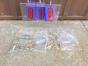 lot 19 image: 2 bags of 10mm ammo. As shown.