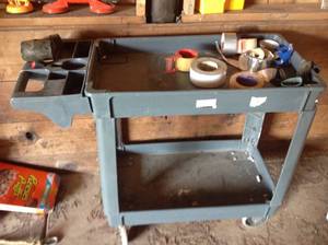 lot 125 image: Shop Cart and Contents