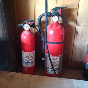 lot 131 image: Fire Extinguishers