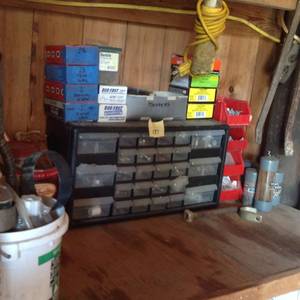 lot 137 image: Organizer & Everything In It & on Top Of It