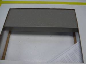25 x 22 x 3CM Quartz Vanity Top w Backsplash - Retails $615.06