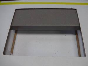 25 x 22 x 3CM Quartz Vanity Top w Backsplash - Retails $615.06