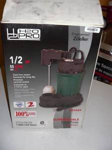 H2OPRO 0.5-HP 115-Volt Cast Iron Submersible Sump Pump