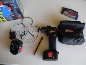Air Hawk Pro, Portable Air Compressor w Built in LED Light - As Seen on TV--Missing Coupler