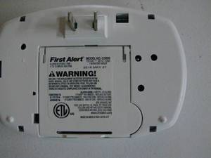 First Alert CO606 Carbon Monoxide Plug-in and Battery Backup Alarm 2 Pack