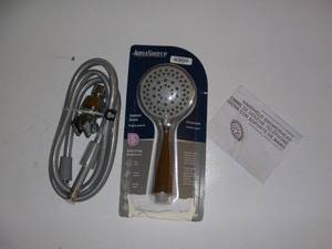 AquaSource Chrome 5-Spray Handheld Shower