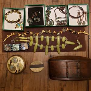 Unique Beaded and Hand-Crafted Jewelry, Stash Boxes From India & Thailand