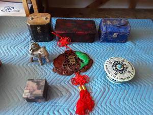 Asian Theme Treasure Boxes