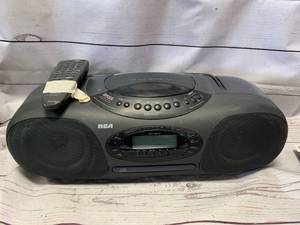 lot 8 image: RCA Boombox RP-7977A with CD Player ($175 on Ebay)