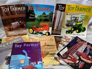 lot 17 image: Lot of 12 Toy Farmer Magazine