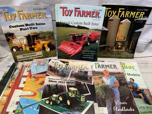 lot 18 image: Lot of 12 Toy Farmer Magazine