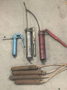 lot 65 image: Grease Guns & Weights