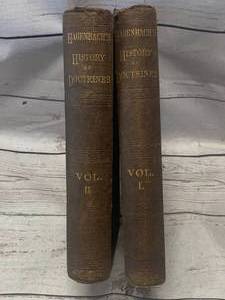 lot 70 image: 1861 & 1862 History of Doctrine Vol. 1 & 2