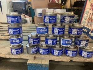 lot 77 image: Lot of 18 Safe Heat Chafing Dish Fuel (Some partial, some full)