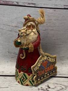 lot 106 image: Jim Shore Heartwood Creek Santa