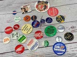 lot 117 image: Large Lot of Vintage Pins