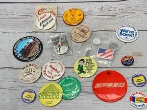 lot 119 image: Large Lot of Vintage Pins
