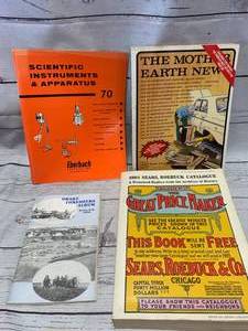 lot 128 image: 1908 Sears Replica Catalog, Drake Threshers, Misc.