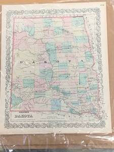 lot 130 image: Map of Dakotah Territory Colton Dakota