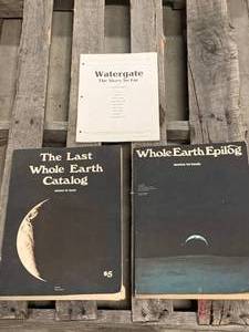 lot 131 image: The Whole Earth Catalog, Epilog & Watergate